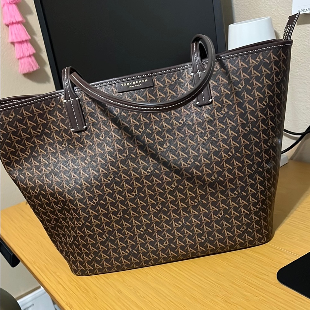 Tory Burch Brown Tote Bag